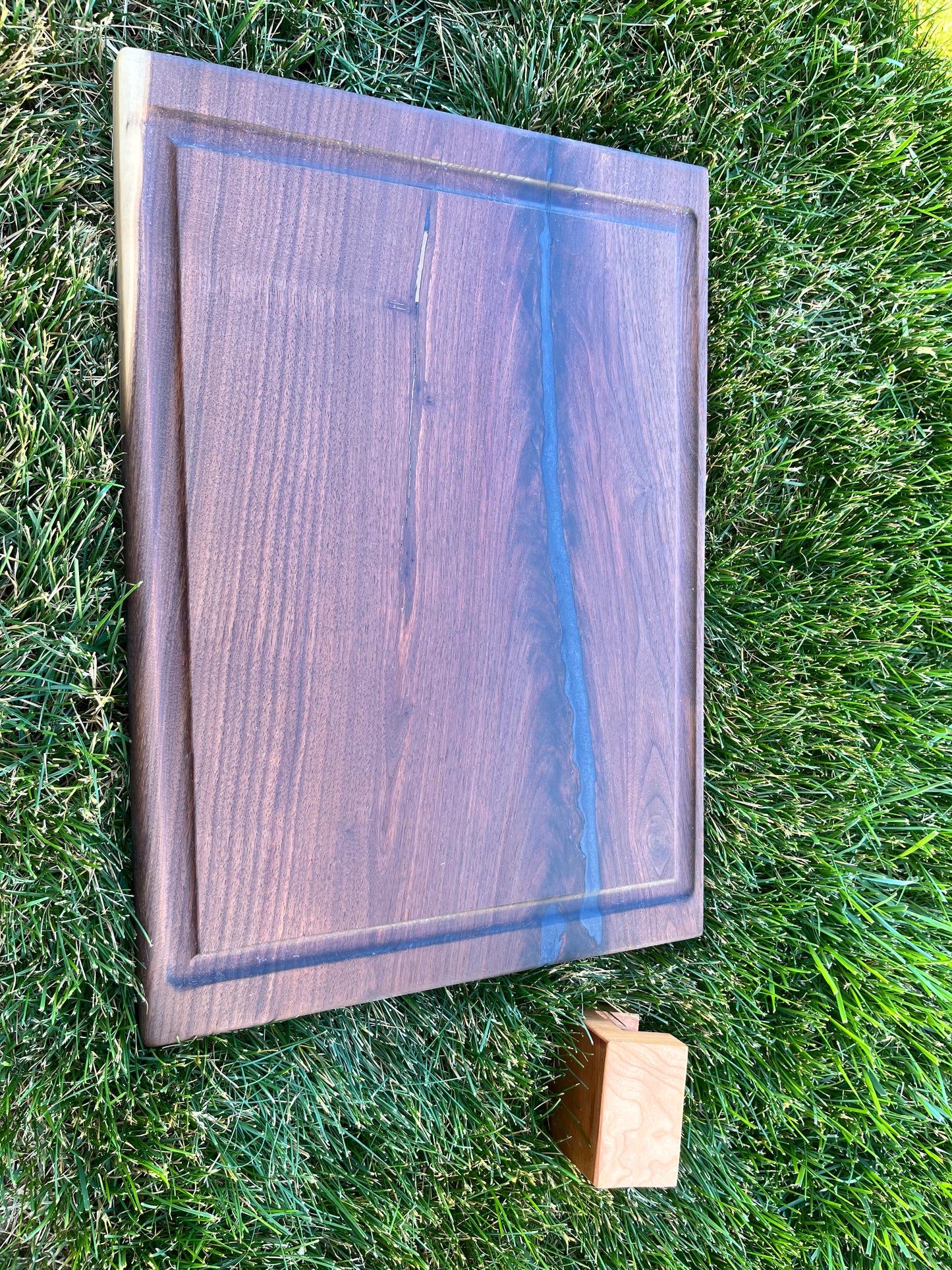 Black Walnut Charcuterie Board with Juice Groove