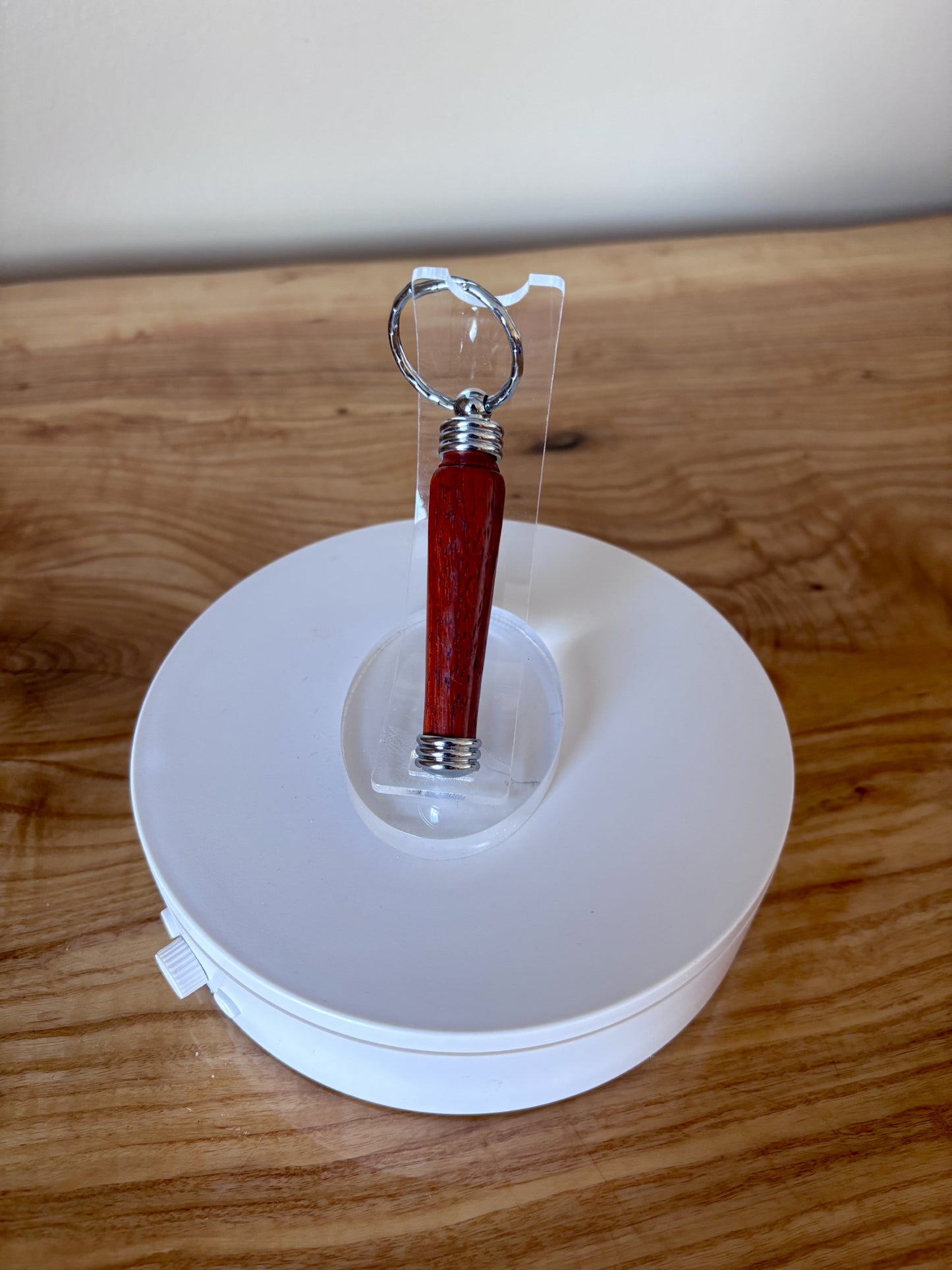 Padauk - Key Chain Oil Vial